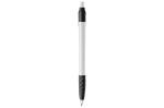 Cosmo ball pen rubber grip HC White/black