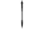 Cosmo ball pen transparent rubber round clip Transparent black