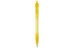 Cosmo ball pen transparent rubber round clip Transparent yellow