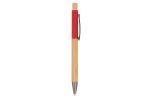 Ball pen Madrid bamboo Red