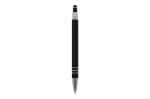 Ball pen Athens Metal soft touch Black