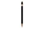 Ball pen Paris Deluxe Metal Rubberised Black