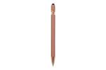 Ball pen Paris Deluxe Metal Rubberised Rose gold