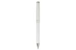 Ball pen metal 2 stripes White