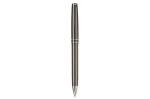 Ball pen metal 2 stripes Dark grey