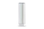 Powerbank transparent 2.200mAh, white White,transparent