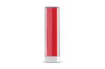 Powerbank transparent 2.200mAh Transparent red