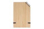 Notizbuch Bamboo Eckband A5 Natur