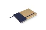 Notebook jute R-PET GRS Dark blue