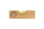 Bottle opener spirit level bamboo Nature