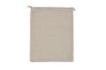 Reusable food bag OEKO-TEX® natural cotton 25x30cm Ecru