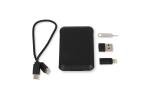 Travel phone kit & charger Black