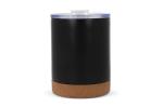 T-ceramic thermo mug with lid Lena 350ml Black