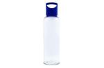 Water bottle Loop transparent R-PET 600ml Transparent blue