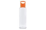 Water bottle Loop transparent R-PET 600ml Transparent orange