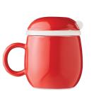 SANTA Keramikbecher 370 ml Rot