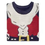 SHIMAS Christmas sweater L/XL Aztec blue