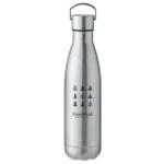 MANOA Doppelwandige Flasche 500 ml Silber matt