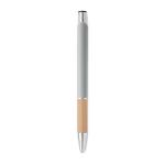 SPARTA Push button aluminium pen Flat silver