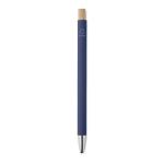 BERGAMO Recycled aluminium ball pen Aztec blue