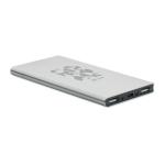 POWERFLAT8C Power bank 8000 mAh Flat silver