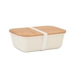 THURSDAY Lunchbox mit Bambus-Deckel Beige