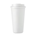 TUESDAY Double wall tumbler 450 ml White