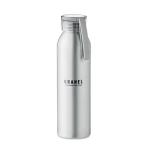 NAPIER Aluminium drinkfles 600ml Silber matt