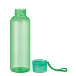 INDI Tritan bottle and hanger 500ml Transparent green