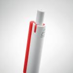 SIDE Recycled ABS push button pen Red