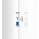 QUICKSHOWER Dusch-Sanduhr (4min) Blau