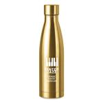 BELO BOTTLE Double wall bottle 500ml Flat golden