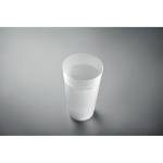 FESTA LARGE Reusable event cup 500ml Transparent white