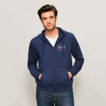 SPIKE MEN ZIP HOODIE SWEAT, french navy French navy | L