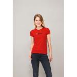 MISS DAMENT-SHIRT 150g, rot Rot | L