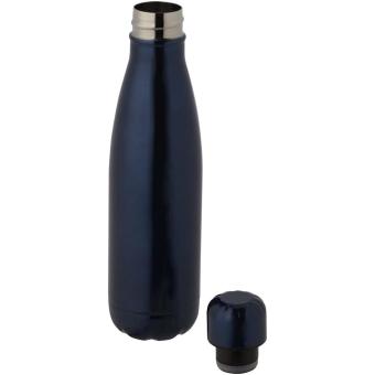 Cove 500 ml RCS certified recycled stainless steel vacuum insulated bottle Navy