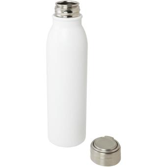 Harper 700 ml RCS-zertifizierte Sportflasche aus Edelstahl mit Metallschlaufe Weiß