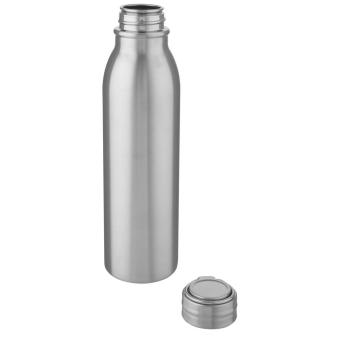 Harper 700 ml RCS certified stainless steel water bottle with metal loop Silver