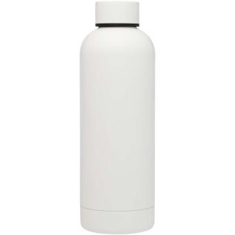 Spring 500 ml RCS certified recycled stainless steel copper vacuum insulated bottle White