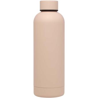 Spring 500 ml RCS-zertifizierte Kupfer-Vakuum Isolierflasche aus recyceltem Edelstahl Rosa