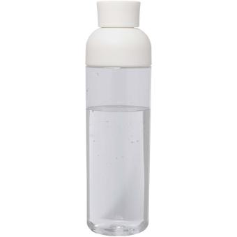 Illuminate 600 ml RPET-Wasserflasche Weiß