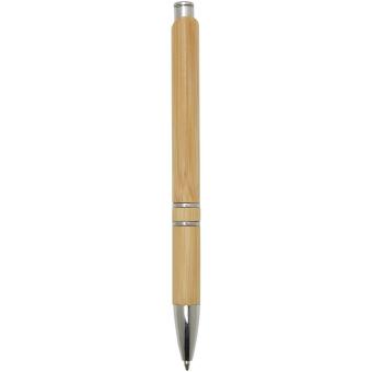 Wicker bamboo ballpoint pen (black ink) Nature