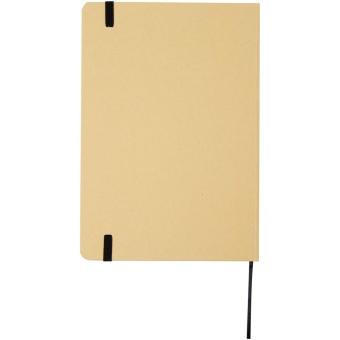 Nelida A5 recycled cardboard hard cover notebook Black