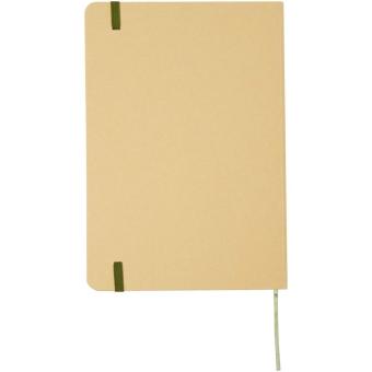 Nelida A5 recycled cardboard hard cover notebook Forest green