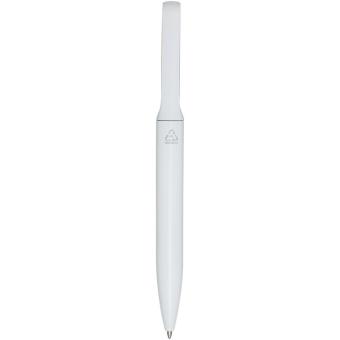 Blanca recycled aluminium ballpoint pen White