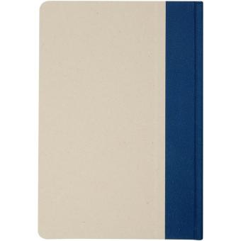 Liliana A5 sugar cane plastic hard cover notebook Blue