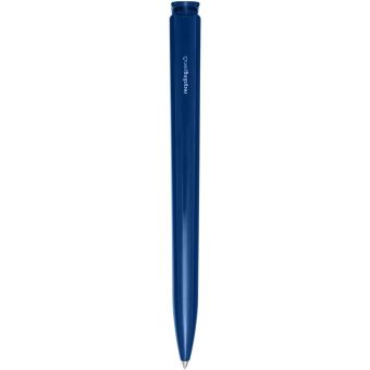 Lucia recycled plastic ballpoint pen Aztec blue