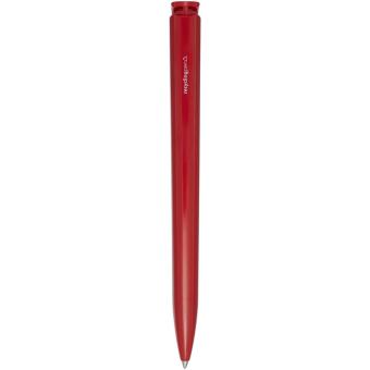 Lucia recycled plastic ballpoint pen Red