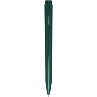 Lucia recycled plastic ballpoint pen Forest green