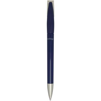 Ana recycled plastic ballpoint pen Navy